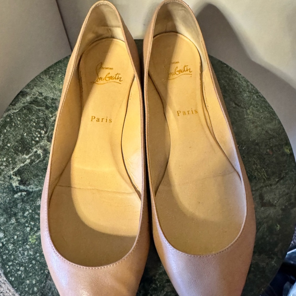 Ballet flats in Carmel - Tan color, size 42 which is size 12 in the US